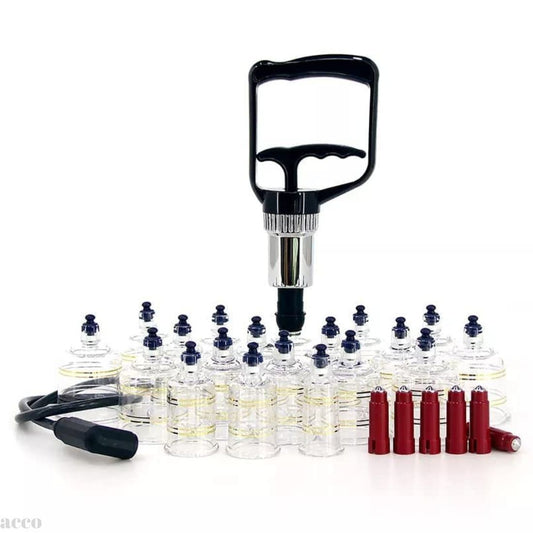 Korean Hijama Vacuum Cupping Set (19 Cups)