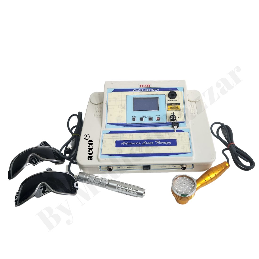 acco Physiotherapy Laser Therapy Unit (Hot & Cold) with 2 Probes