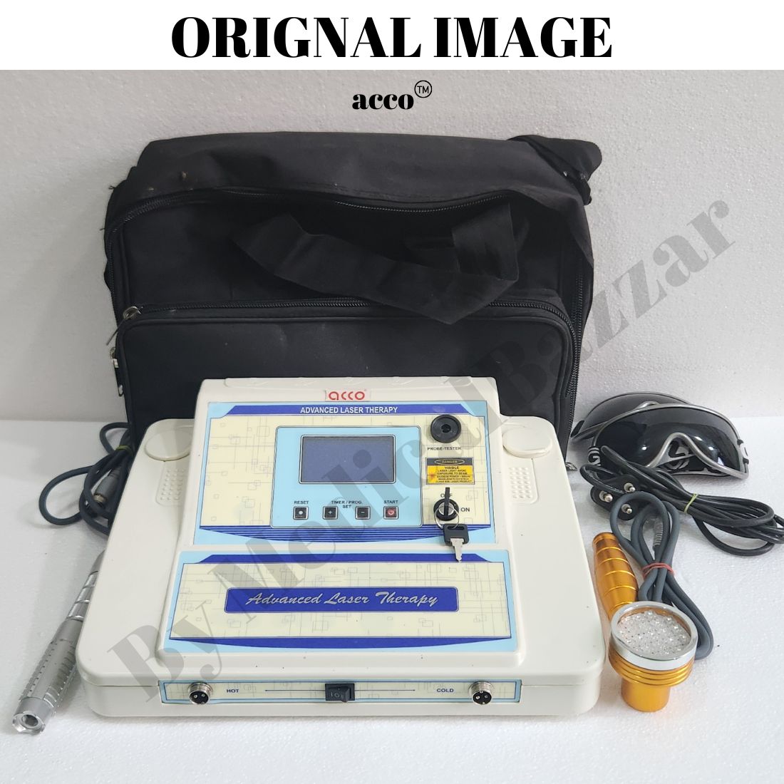 acco Physiotherapy Laser Therapy Unit (Hot & Cold) with 2 Probes