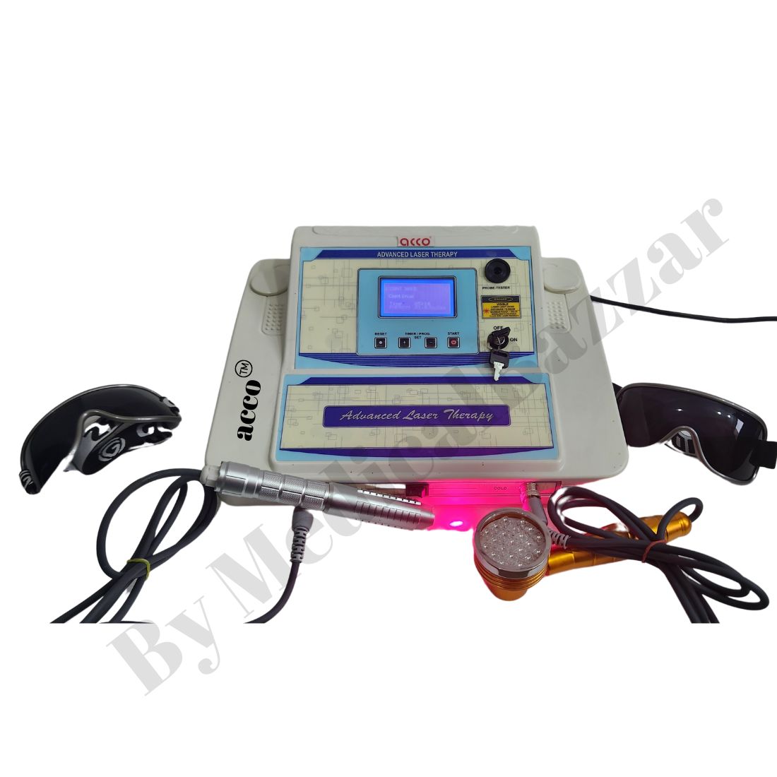 acco Physiotherapy Laser Therapy Unit (Hot & Cold) with 2 Probes