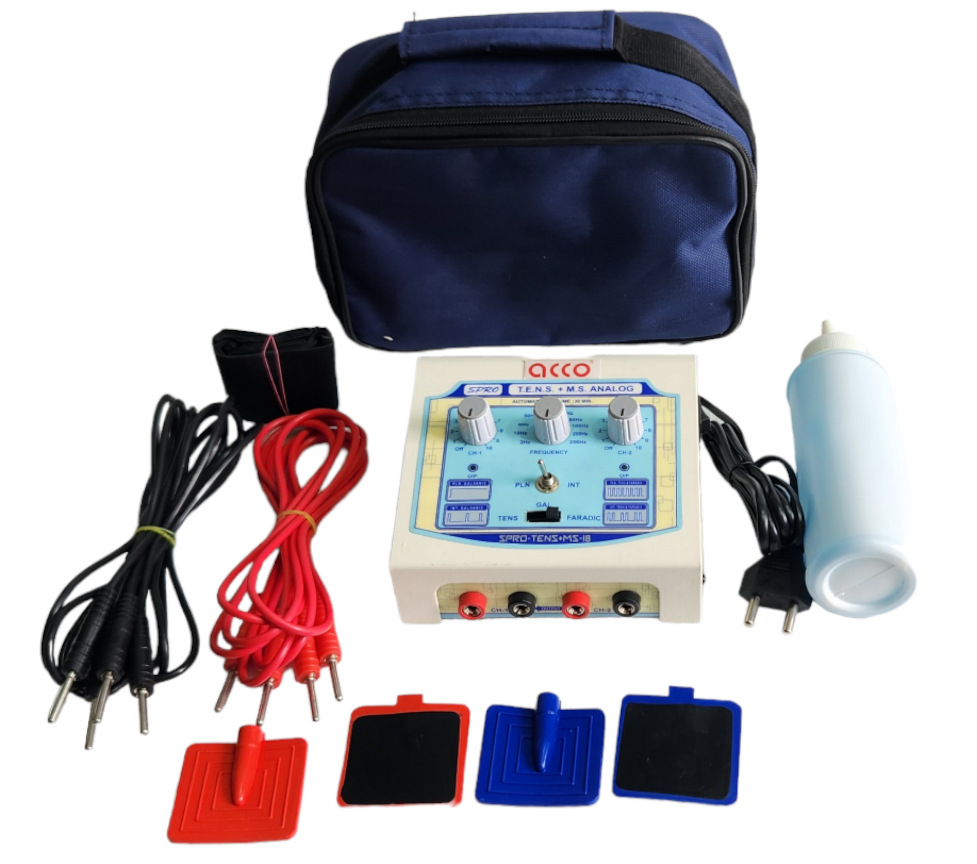 Mini MS Machine Muscle Stimulator Machine Galvanic Stimulation Machine with  One Year Warranty