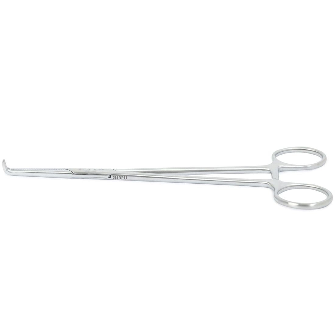 acco Right Angle Forceps Mixter Half Serrations