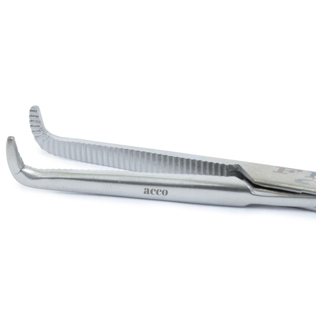 acco Right Angle Forceps Mixter Half Serrations