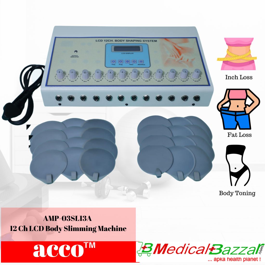 acco Slimming Machine 12 Ch LCD