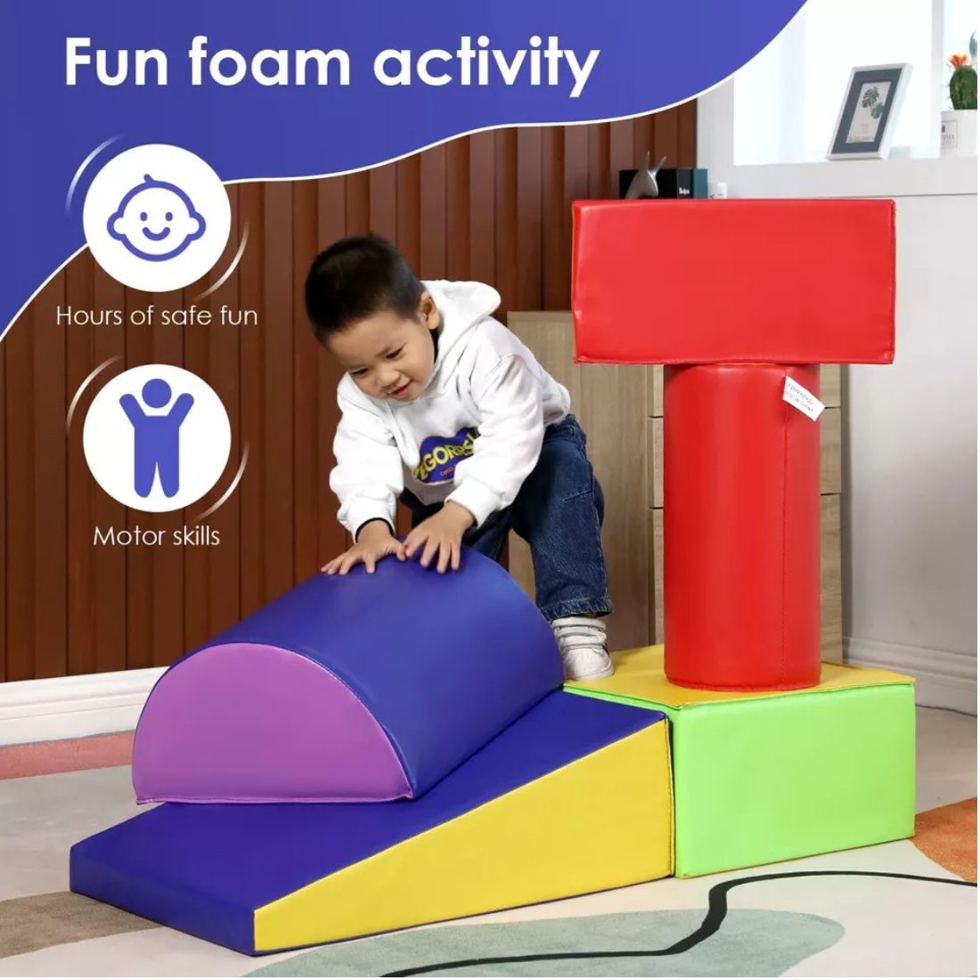 Baby Climbing Toys Soft Play Equipment 5-Piece