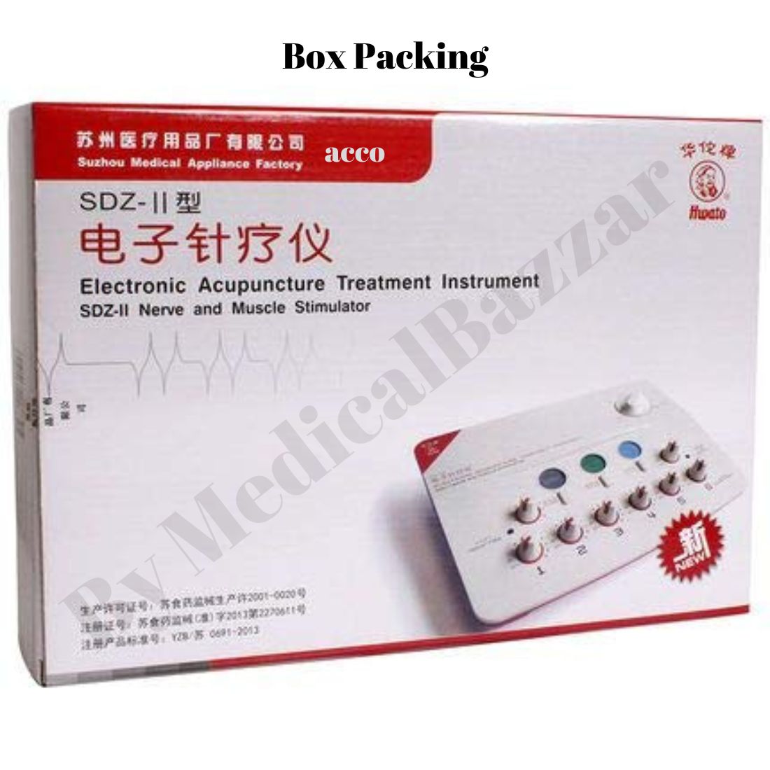 Acupuncture Dry Needles Stimulator Machine 6 Channel