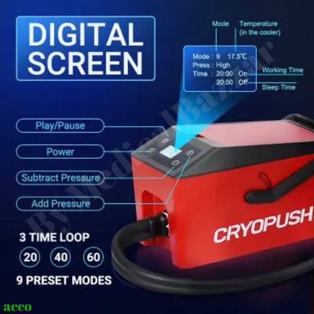 CryoPush Pulse Cold Compression Therapy Machine