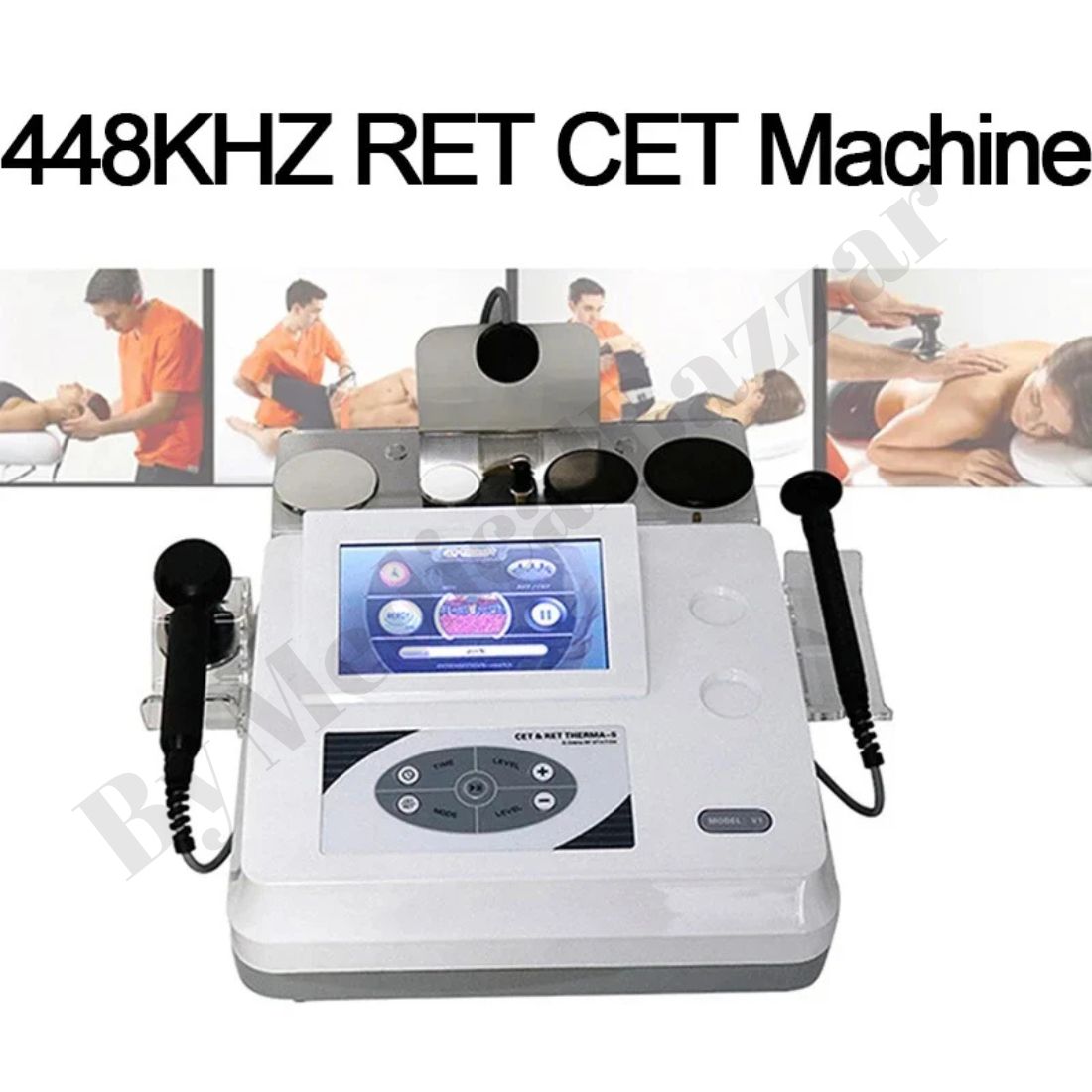 Tecar Therapy Machine with RET CET 448KHz