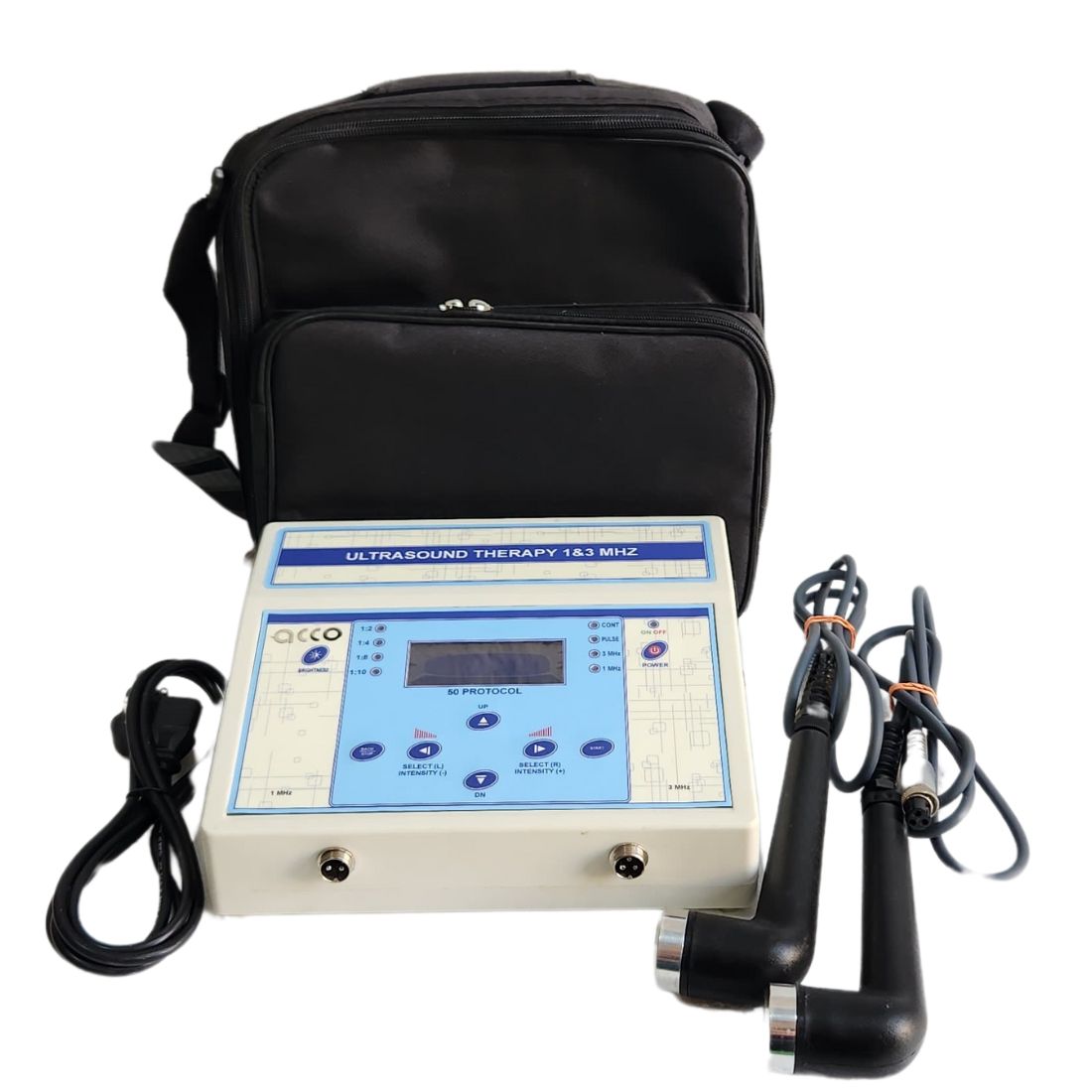 acco Ultrasound Therapy Machine 1 & 3 Mhz(LCD, 50Prgs)