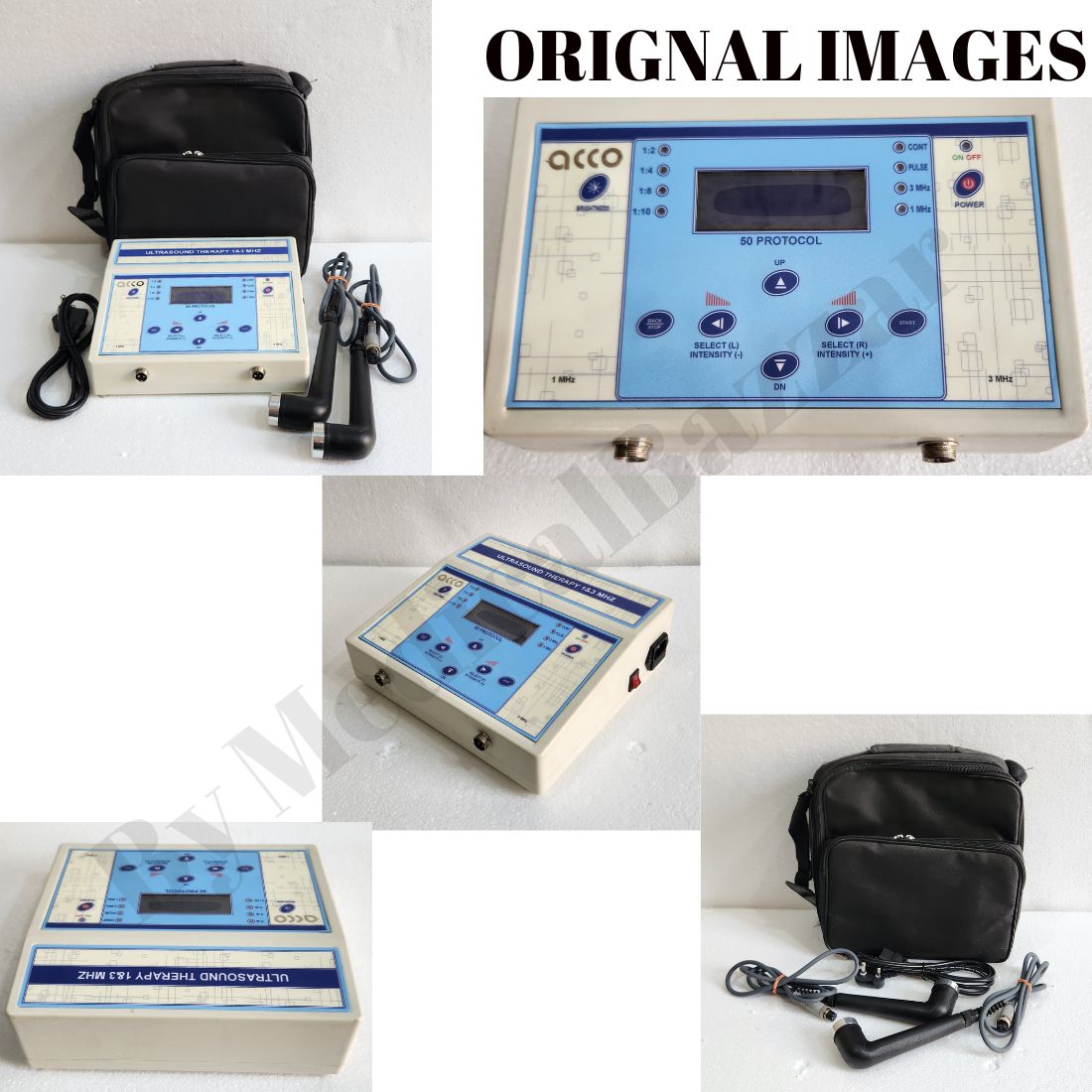 acco Ultrasound Therapy Machine 1 & 3 Mhz(LCD, 50Prgs)